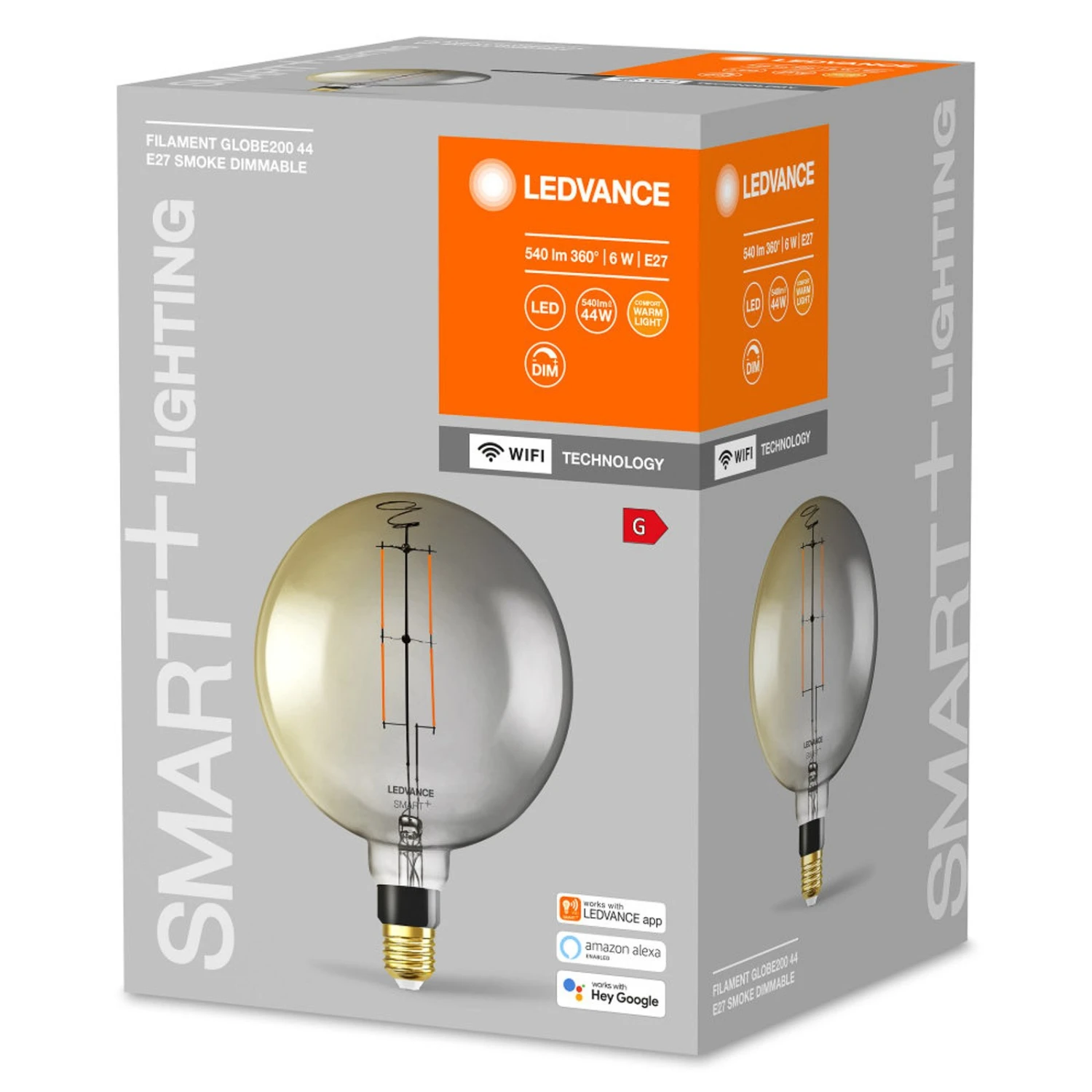 LEDVANCE SMART+ WiFi Filament Globe 42 E27 6W 825 5 LEDVANCE SMART+ WiFi Filament Globe 42 E27 6W 825 – Bild 3
