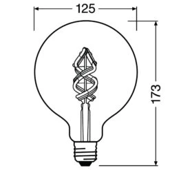 LEDVANCE SMART+ WiFi Filament Globe RGBW E27 4,5W 15 LEDVANCE SMART+ WiFi Filament Globe RGBW E27 4,5W -LEDVANCE Store 6106642 6