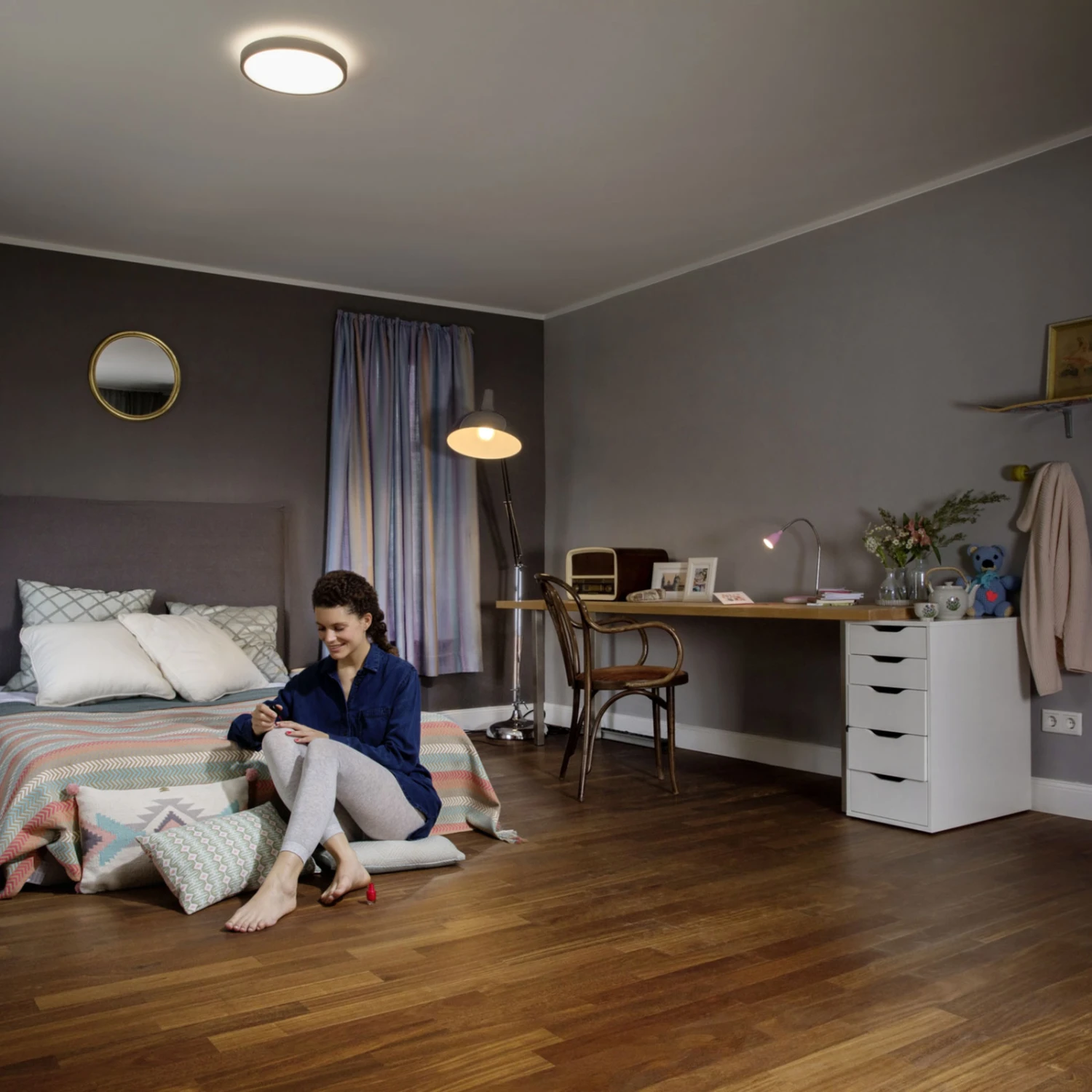 LEDVANCE Orbis LED-Deckenleuchte Click-CCT Ø 31 Cm 5 LEDVANCE Orbis LED-Deckenleuchte Click-CCT Ø 31 Cm – Bild 3