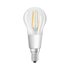 Ledvance 4058075609778 SMART+ WiFi Filament Mini Bulbmable, 300 °, 4 W, 827, 470 Lm, E14, Dimmbar