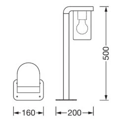 Ledvance Endura Classic Cascade Sockellampe Amber -LEDVANCE Store 7261549 7