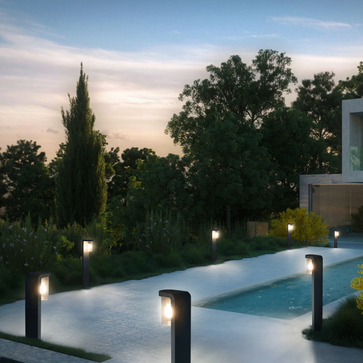 Ledvance Endura Classic Cascade Wegeleuchte Klar 7 Ledvance Endura Classic Cascade Wegeleuchte Klar – Bild 5