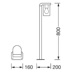 Ledvance Endura Classic Cascade Wegeleuchte Klar 17 Ledvance Endura Classic Cascade Wegeleuchte Klar -LEDVANCE Store 7261552 7